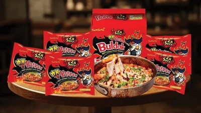 Samyang Buldak 2 x Spicy Hot Chicken Ramen 130g x 5 Packs