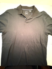 Golf Blue Short Sleeve Shirt Arrow USA 1851 Men's Large 100 Cotton Casual Polo