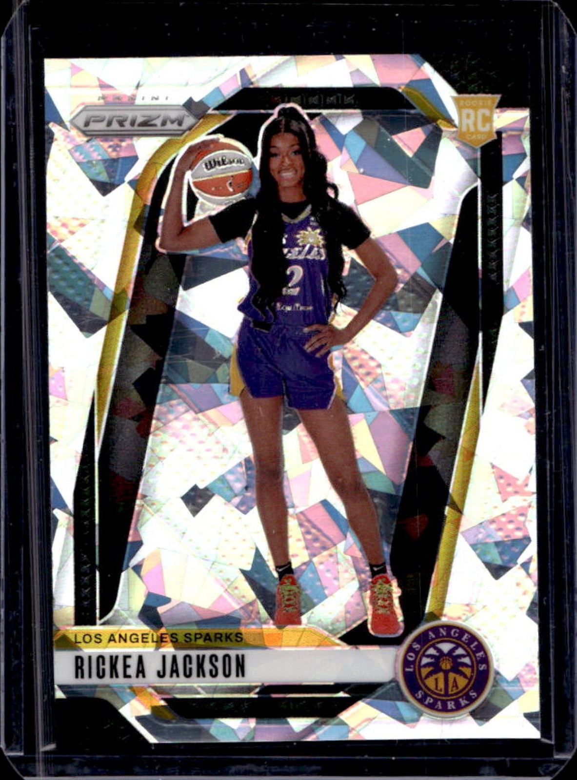 2024 Panini WNBA Prizm Rickea Jackson RC Ice Rookie #144 Sparks