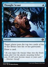 1 x Thought Scour - Iconic Masters - Moderate Play - MTG
