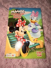 Minnie Mouse coloring  Activity book Mickey Donald Daisy