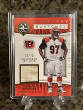 GENO ATKINS 2017 Panini Limited Game Day Swatches #GDS-GA 13/75 Bengals