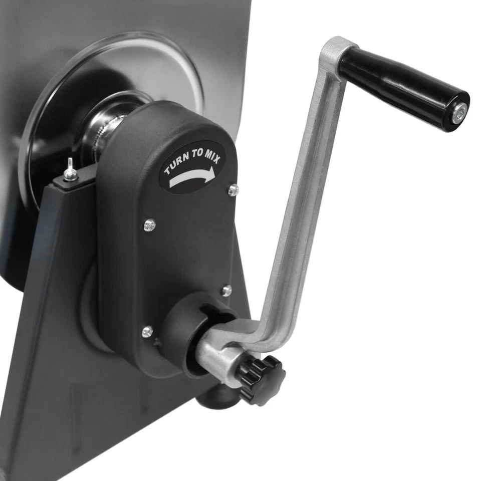 GGM Gastro Fleischmischer 28L 25kg Edelstahl, Manuelle Bedienung per Kurbel - Bild 4 von 4