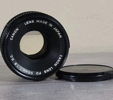 Canon FD 50mm 1:1.8 S.C. Lens