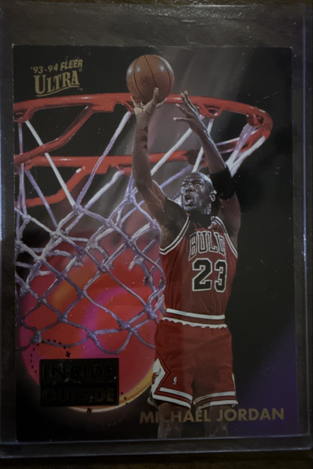 1993-94 Fleer Ultra - Inside Outside Michael Jordan #4