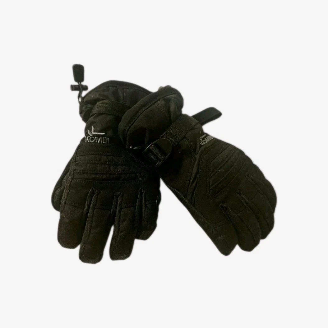 Kombi Storm Cuff Junior III Ski Insulated Snow Gloves W/Straps SZ Large