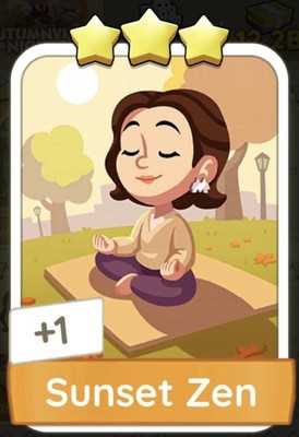 Monopoly Go Set13 Sunset Zen