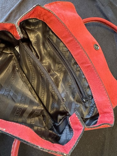 Bolso de hombro TOD’S de gamuza roja - Imagen 6 de 8
