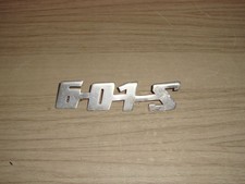 Original Trabant-Emblem, Typenschild, Schriftzug "601 S" DDR Alu.