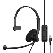 Sennheiser SC 30 USB ML 504546 - Single-Sided Business Headset  For Skype ...