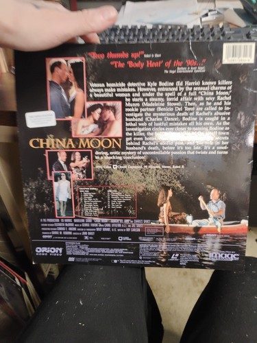 CHINA MOON Widescreen Edition Laserdisc Ex Rental Copy - Picture 4 of 12
