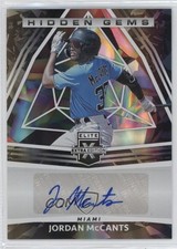 2022 Panini Elite Extra Edition Hidden Gems Black Jordan McCants Auto 10k8