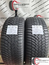 2 PNEUMATICI DI OCCASIONE 235/60/18 PIRELLI 4 STAGIONI 85% GOMME 235 60 18