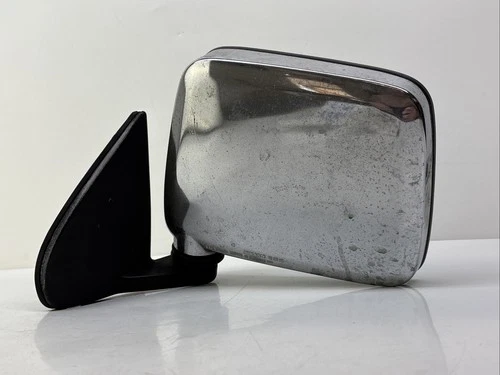 1986-1994 Nissan Pickup Truck Driver Side Manual Door Mirror Chrome