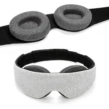 3D Sleeping Mask Block Out Light Sleep Mask For Eyes Soft Sleeping Aid Eye Mask 