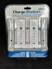 Nintendo Wii Nyko Charge Station Dock W/Batteries 87000-A50 New Sealed