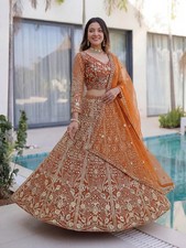 Indian Bridal Lengha Wedding ethnic Party Wear Pakistani Lehenga Choli Designer