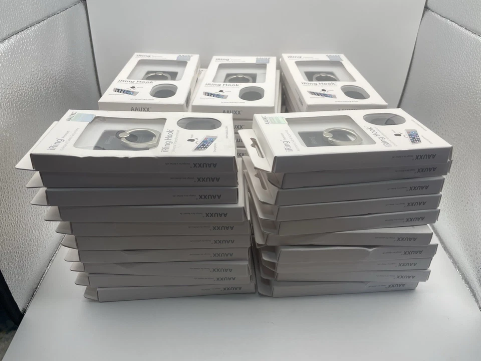 LOT OF 50-Genuine AAUXX iRing Premium Mount Grip / Holder and Kickstand, BLACK - Image 3 of 4