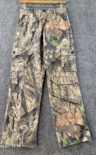 Walls Mossy Oak Break Up Country Camo Cargo Hunting Pant Kid L 26x27 Cotton/Poly