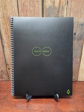 Rocketbook Smart Reusable Spiral Notebook Black, No Pen