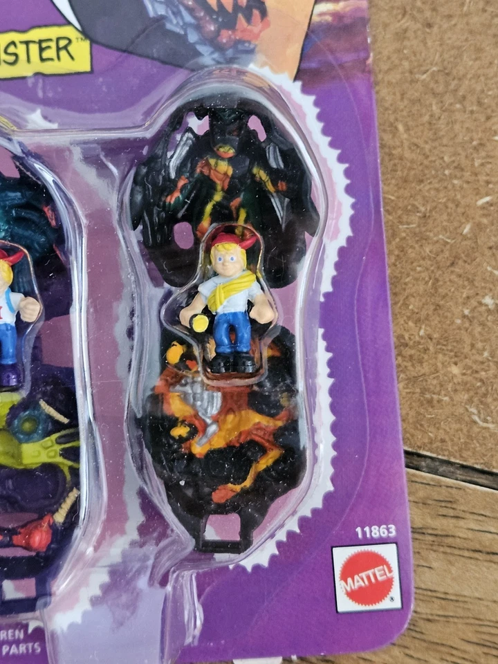 Cabezas encogidas Mighty Max 1993 nuevas/selladas - Insectoide y monstruo Rok - raras Foto 4 de 4