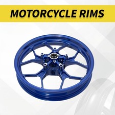 17x2.75 Glossy Blue Front Wheel For Yamaha R3 15-24 Mt03 20-24 R25 18 19 20