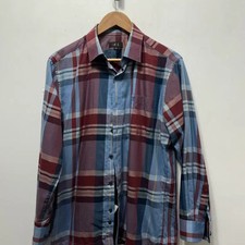 Daks Vintage Long Sleeve Check Shirt - Size 100, Excellent Condition