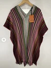 MISSONI Multicolored Poncho ONE SIZE Brand New GENUINE #T9