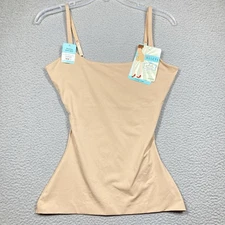 Love Your Assets by Sara Blakely Spanks Cami Womens Large Beige Sand Super Level