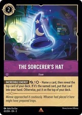 The Sorcerer's Hat 65/204 COLD FOIL Into the Inklands Disney Lorcana