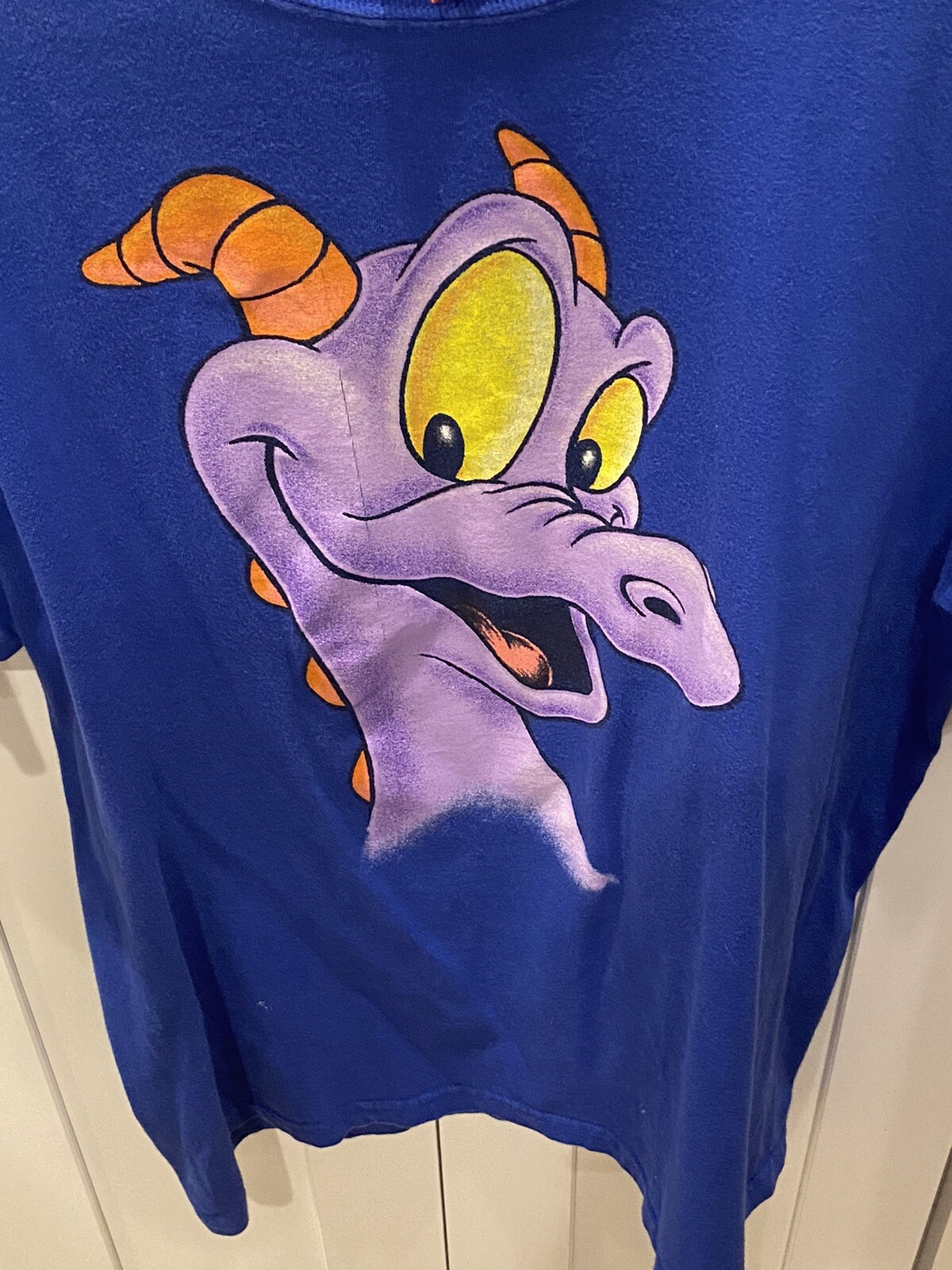 Vintage Disney Figment Epcot Blue Shirt - Gem