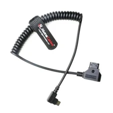 Alvin's Cables Dtap to Right Angle USB-C Power Cable for DJI Focus Pro Motor, Ul