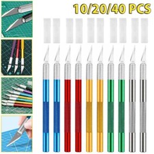 10/20/40 PCS Exacto Knife, Colorful Craft Knife Kit, Sharp Exacto Knife Set