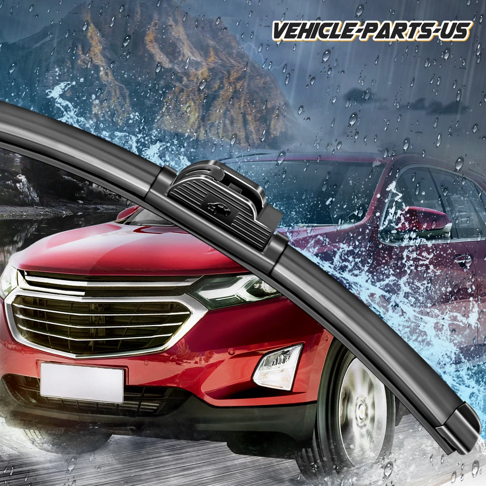 Erasior Windshield Beam Wiper Blades Fit For Buick Allure 2008-2005 (Set of 2) Foto 2 de 4