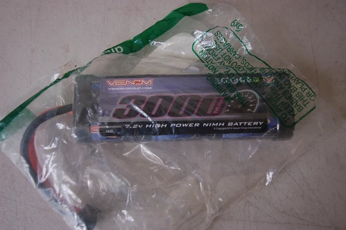 VENOM 3000MAH 7.2V SIX CELL NIMH BATTERY FLAT 5"X2"