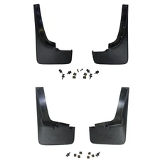 NEW OEM 19-23 Ford Ranger Front, Rear Splash Guard Mud Flap Full Set No Drill