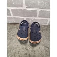 CROCS Crocband Kids Lightweight Slip On Clogs Kids Size 6/7 Shoes Blue