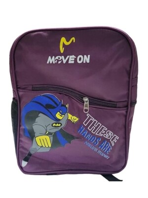 School Backpack 16 inch Backpack Kids girls boys Cartoon 15 Ltr multicolor