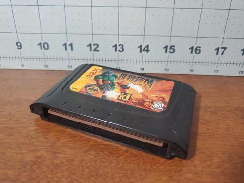 Doom (Sega Genesis 32X Video Game 1994) Cartridge Only Working - Picture 4 of 4