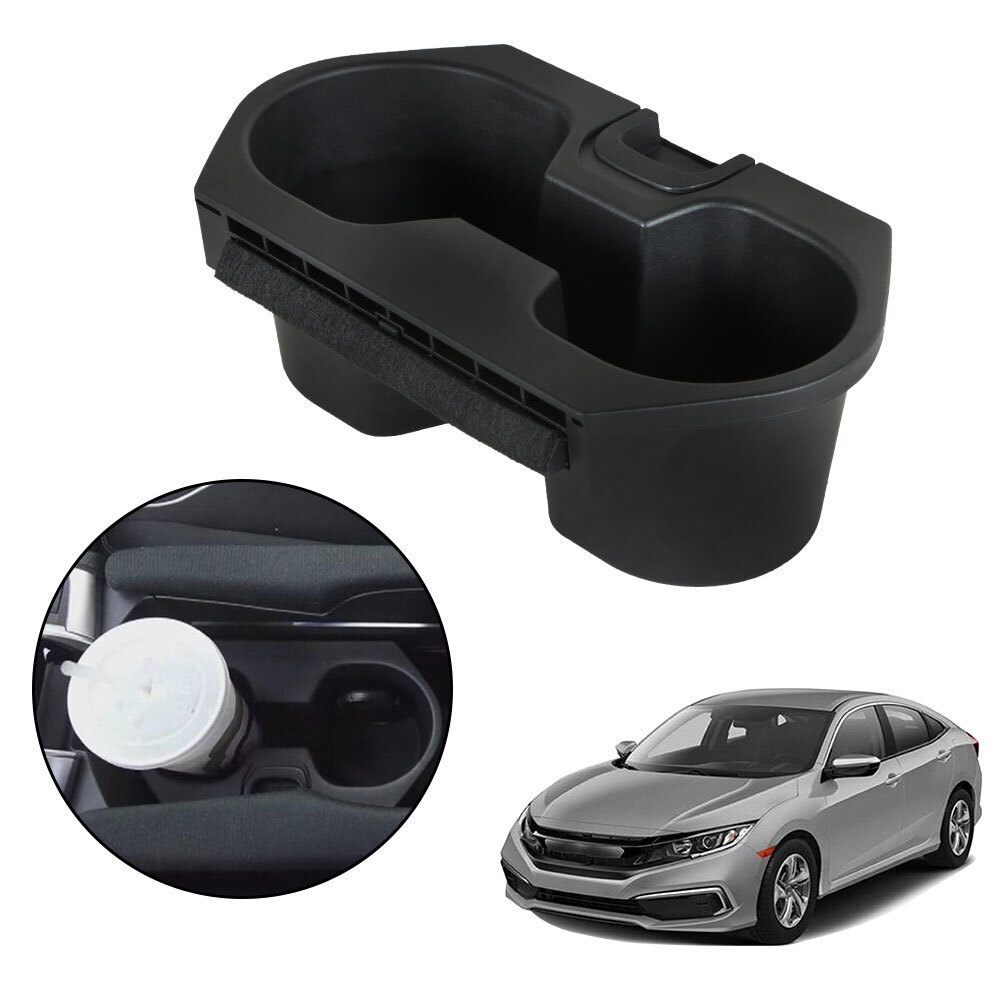 Center Console Cup Drink Holder Black 83446-TBA-A01ZA For Honda