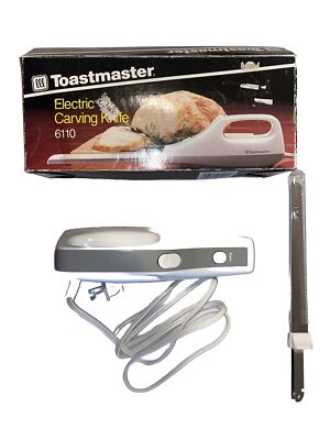 Electric Carving Knife 6110 8'' Stainless Steel Blades