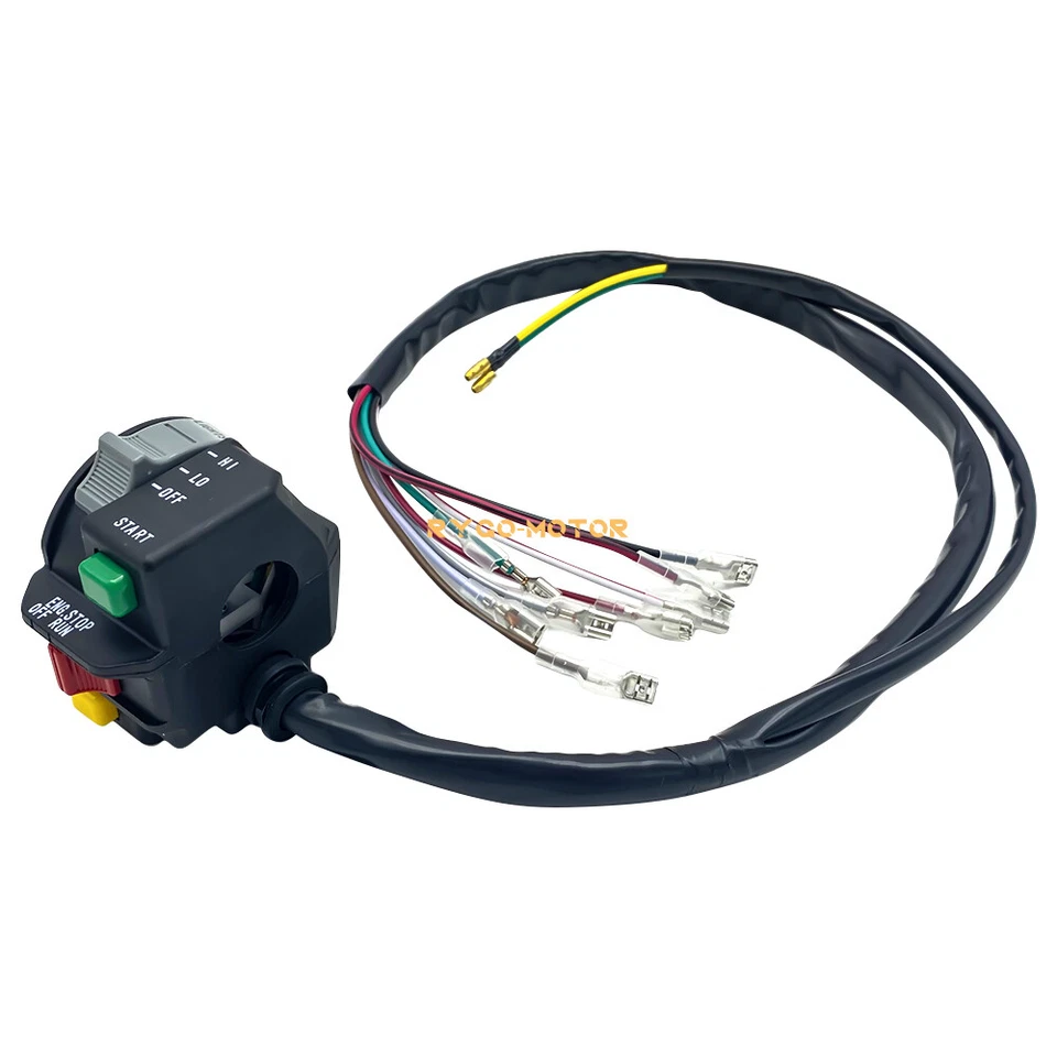 Interruptor de manillar izquierdo arranque kill stop faro para Polaris Big Boss 250 300 400 Foto 4 de 4