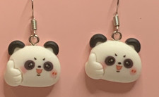 Panda Bear Earring, Panda Bear, Panda, Gift Idea, Awesome Earring, Silly Earring