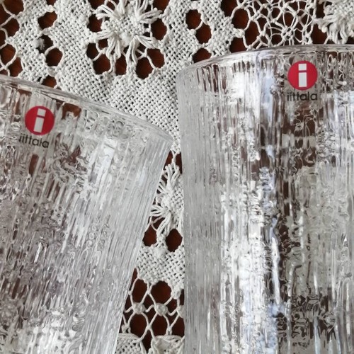 2 pcs. Iittala beer glasses clear ULTIMA THULE 600 ml Iced coffee Cold tea 60cl - Picture 5 of 7