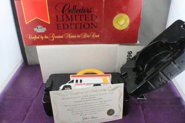 mcdonalds matchbox collectibles