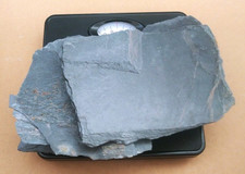 Slate Slabs Black Beautiful 5 Large Pcs Approx. 10 LBs