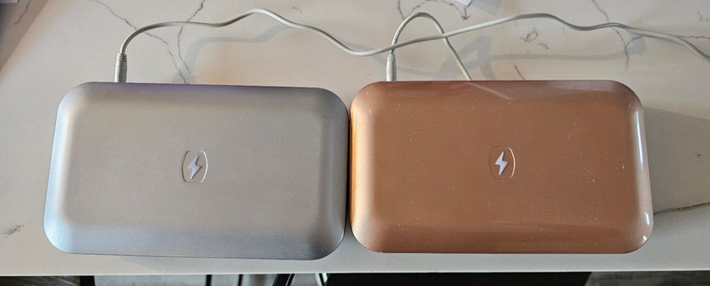 PhoneSoap 500-4 UV Cell Phone Sanitizers - Silver & Rosegold
