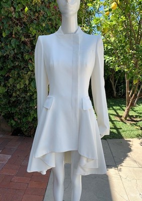 alexander mcqueen dress coat