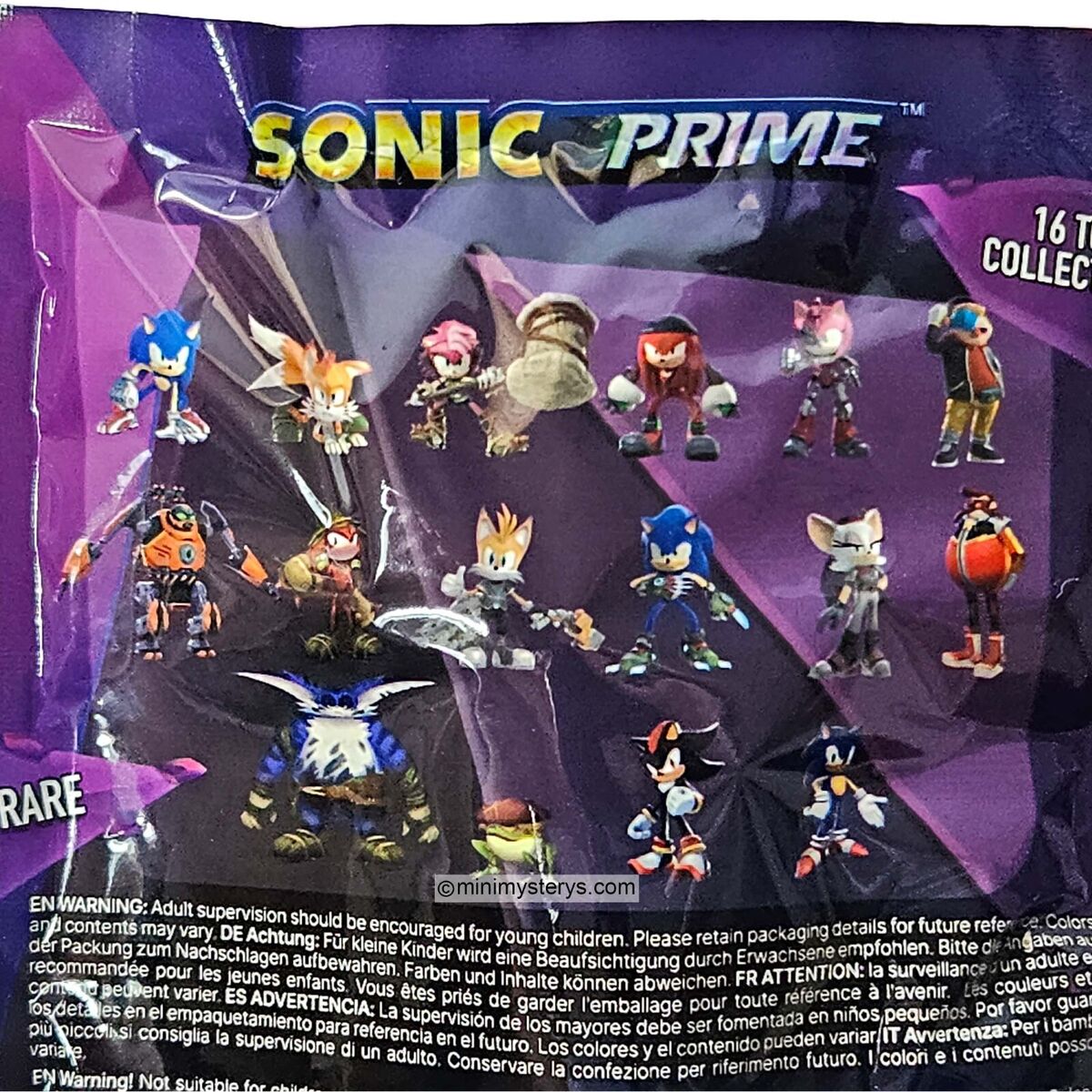 Sonic Prime Netflix Action Figure : Lot of 6 Sealed Blind Globes