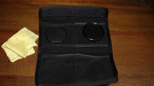 Vivitar Series 1 canvas case soft pouch with 2 Filters